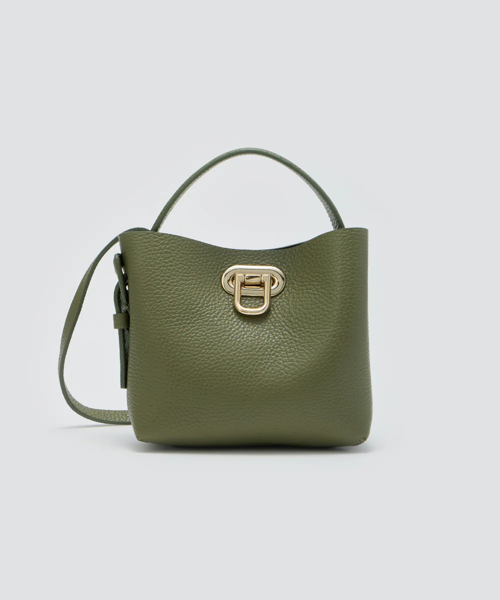 ANELLI TURNLOCK MINI バッグ MOSS GREEN